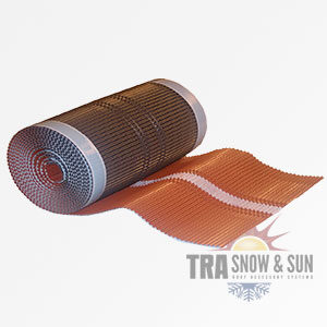 tile seal aluminum red